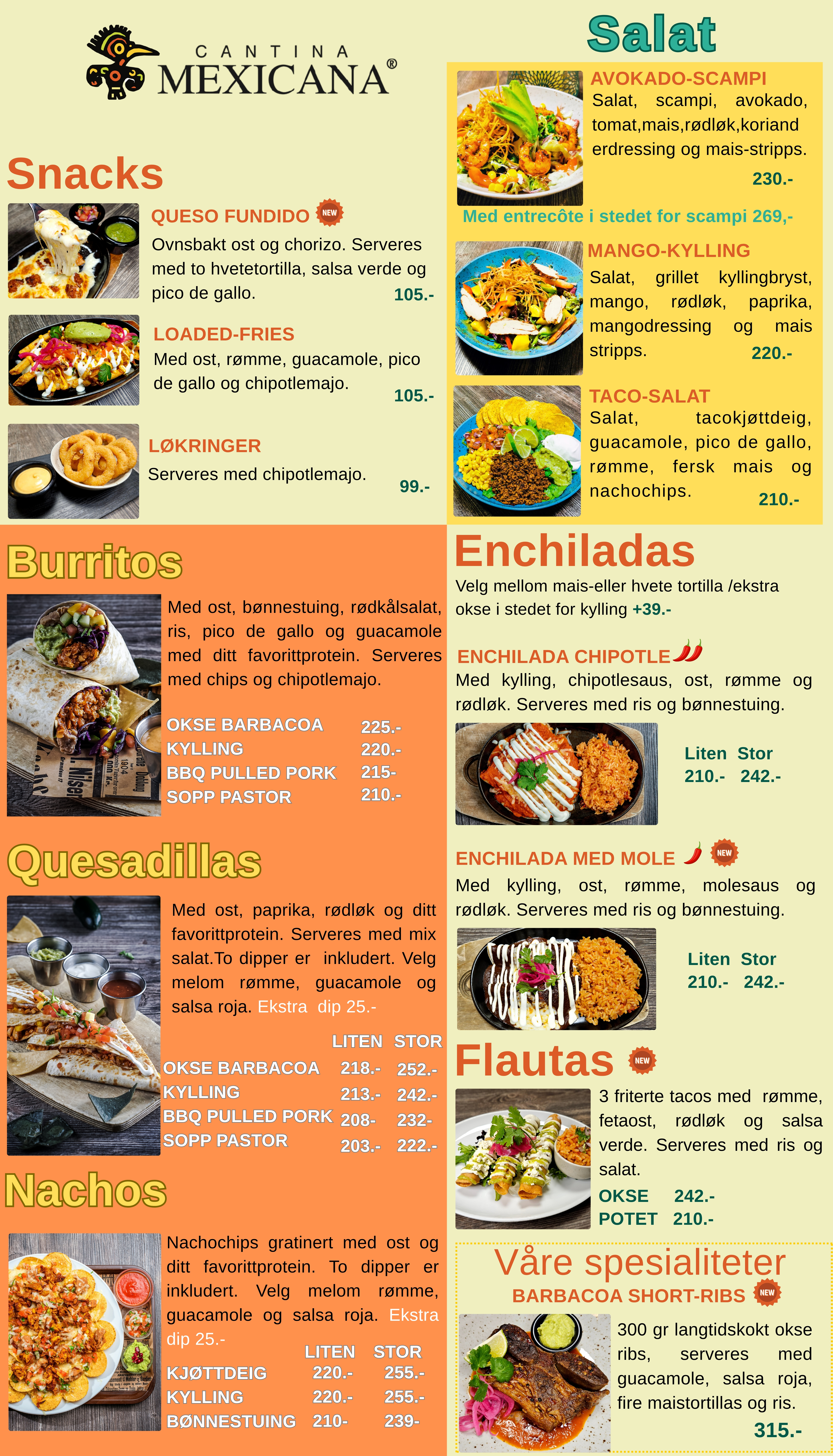 Menu Kvadrat